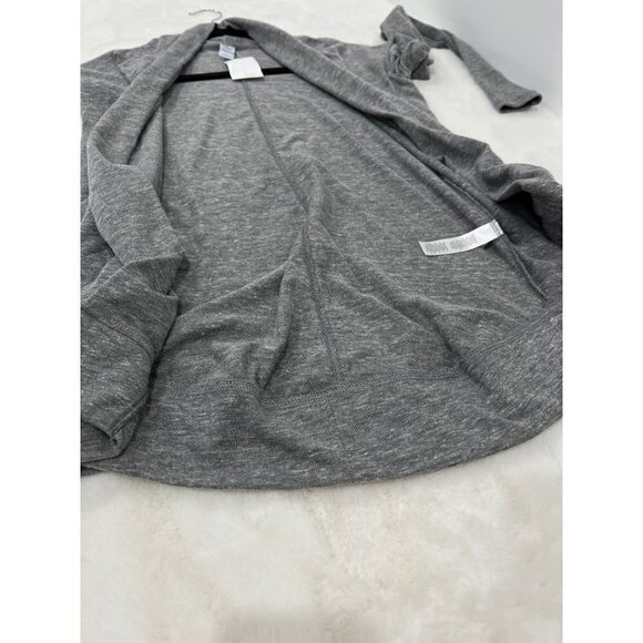 NWT Alternative Size XS Eco Jersey Rib Sleeve Wrap Grey MSRP $48 - Picture 8 of 11